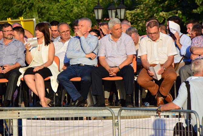 Munkássport Olimpia Szenttamáson 2015. július 3. megnyitó képek